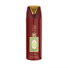 A professional product photograph of the Lattafa Pride Queen of Arabia deodorant bottle (200ml), highlighting its sleek design and the premium, elegant branding of the Lattafa Pride collection against a clean, modern background.